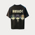Premium Men's Artistic T-Shirt – Summer Loose Fit Short Sleeve Top, Trendy Youth Casual Streetwear